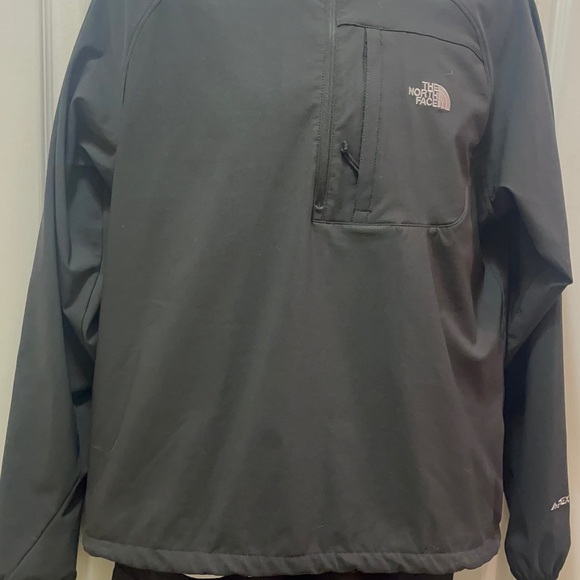 The North Face Apex Softshell Quarter Zip Jacket black size medium - Picture 10 of 14